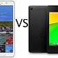 Comparison: Samsung Galaxy TabPRO 8.4 vs. Nexus 7 2013