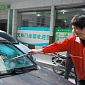 Condom Dropped from High-Rise in China Breaks Windshield