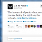Confusing US Air Force Tweet Leads Users to Believe Account Has Been Hacked