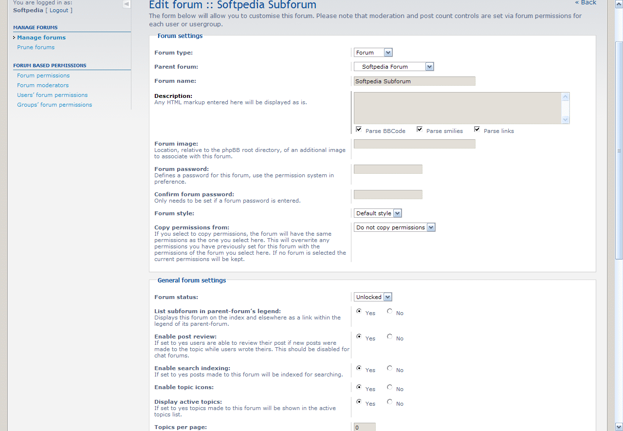 download phpbb forum example