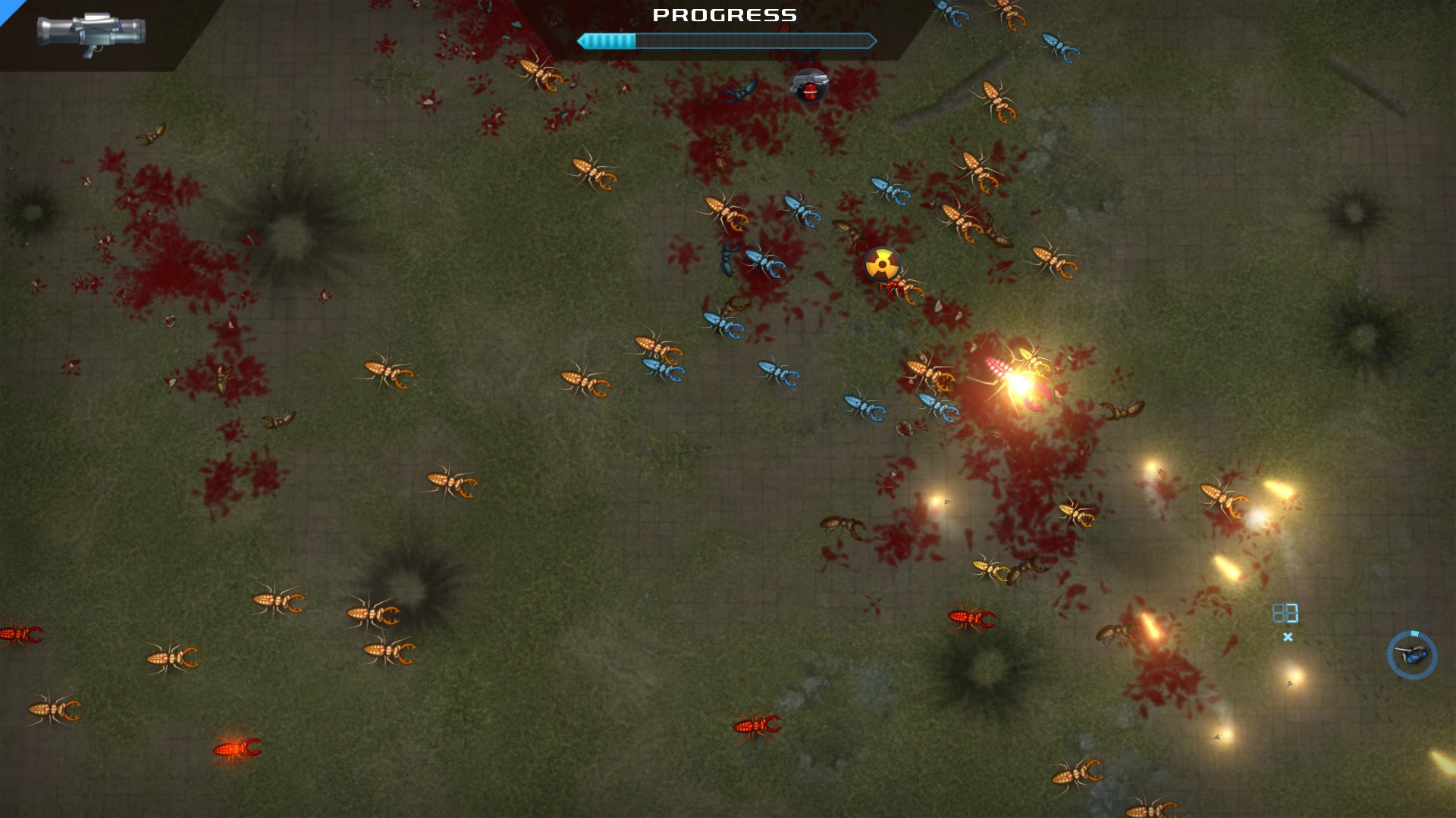 Crimsonland Top-Down Shooter Resurrected and Ported for Linux 11 Years Later