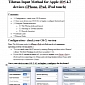 Crooks Push Malware as “Tibetan Input Method for Apple iOS 4.2 Devices”