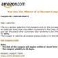 Crooks Use "Amazon 90% Discount Coupon" Phishing Lure