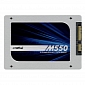 Crucial M550, High-End SSDs in up to 512 GB and 550 MB/s Speed