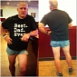 Cruel, Embarrassing Dad Wears Cutoff Shorts to Teach Teenage Daughter a Lesson