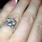 Crystal Harris Shows Off Huge, New Engagement Ring from Hugh Hefner