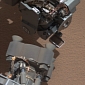 Curiosity Spots Shiny "Something" in the Martian Sand