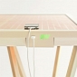 Current Table Lets You Power Up Your Mobile Devices via “Photosynthesis”