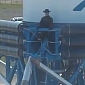 Daredevil Cowboy Rides SpaceX's Grasshopper Rocket as It Hovers in Mid Air – Video