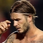 David Beckham Shows Off Brand New Harper Tattoo