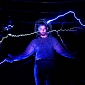 David Blaine Begins Electrified Million-Volt Stunt