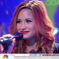 Demi Lovato Performs “Give Your Heart a Break” on Today