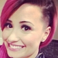 Demi Lovato Shares Photo of New Shaved Head Hairdo