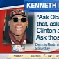 Dennis Rodman Calls Obama, Hillary Clinton Names – Video
