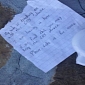 Desperate Man Leaves Wife's GPS Tracker on the Side of the Road with Note