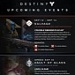 Destiny's Upcoming Online Events Get Detailed, Dated, Start Today