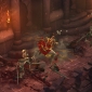 Diablo III Beta Cover Early Game, Skeleton King Fight