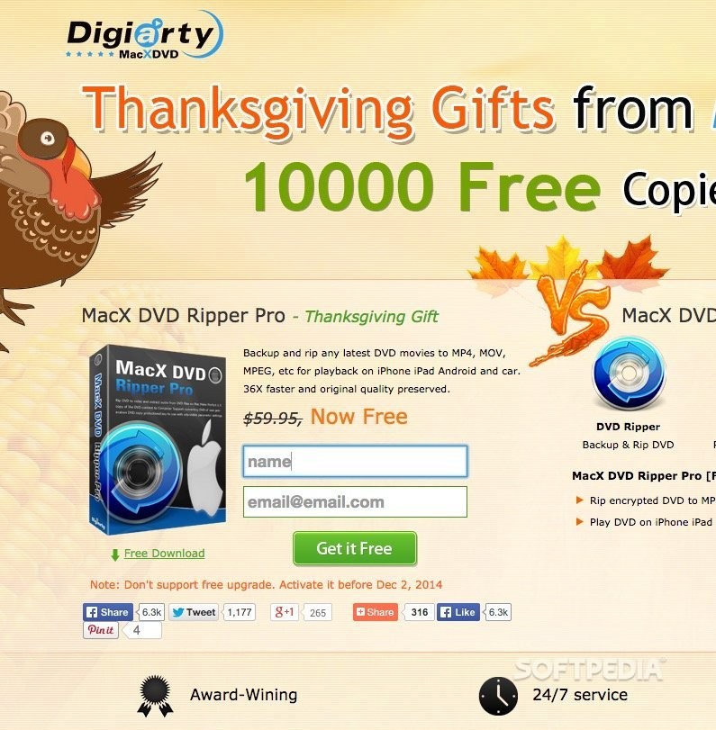 Digiarty Software Gives Away 10 000 Copies Of Macx Dvd Ripper Pro