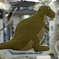 Dinosaur Joins Astronauts Aboard the International Space Station
