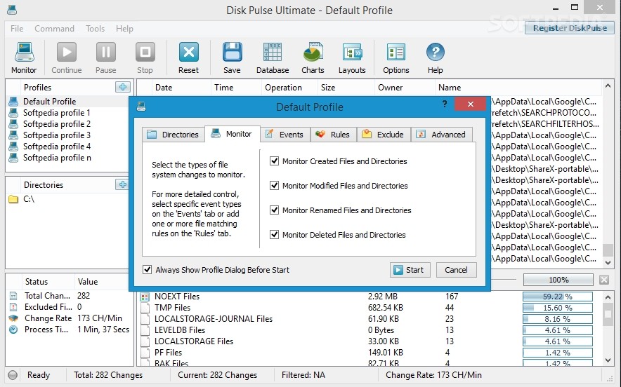download the new Disk Pulse Ultimate 15.4.26