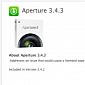 Download Aperture 3.4.3 for OS X 10.8.2 / 10.7.5