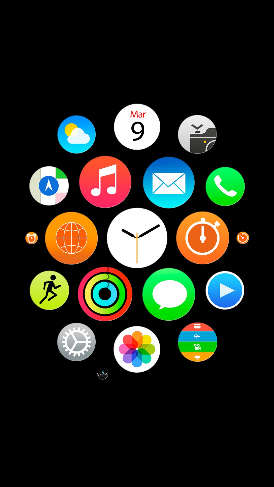 Download Apple Watch Inspired Wallpapers For Iphone Ipad And Mac