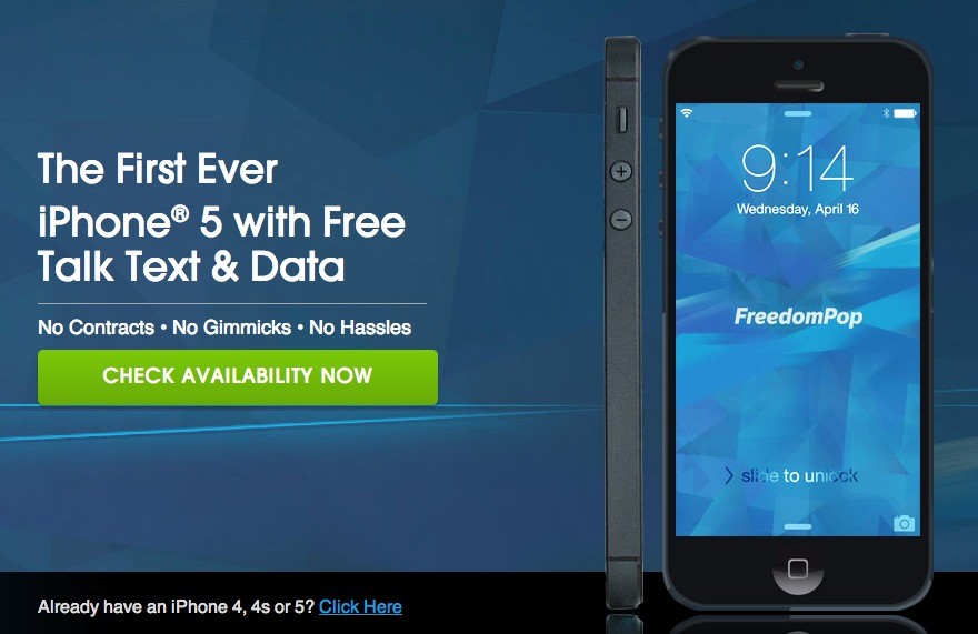 how to use the freedompop messaging app