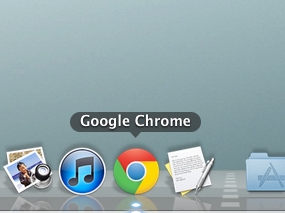 google chrome for mac in dock