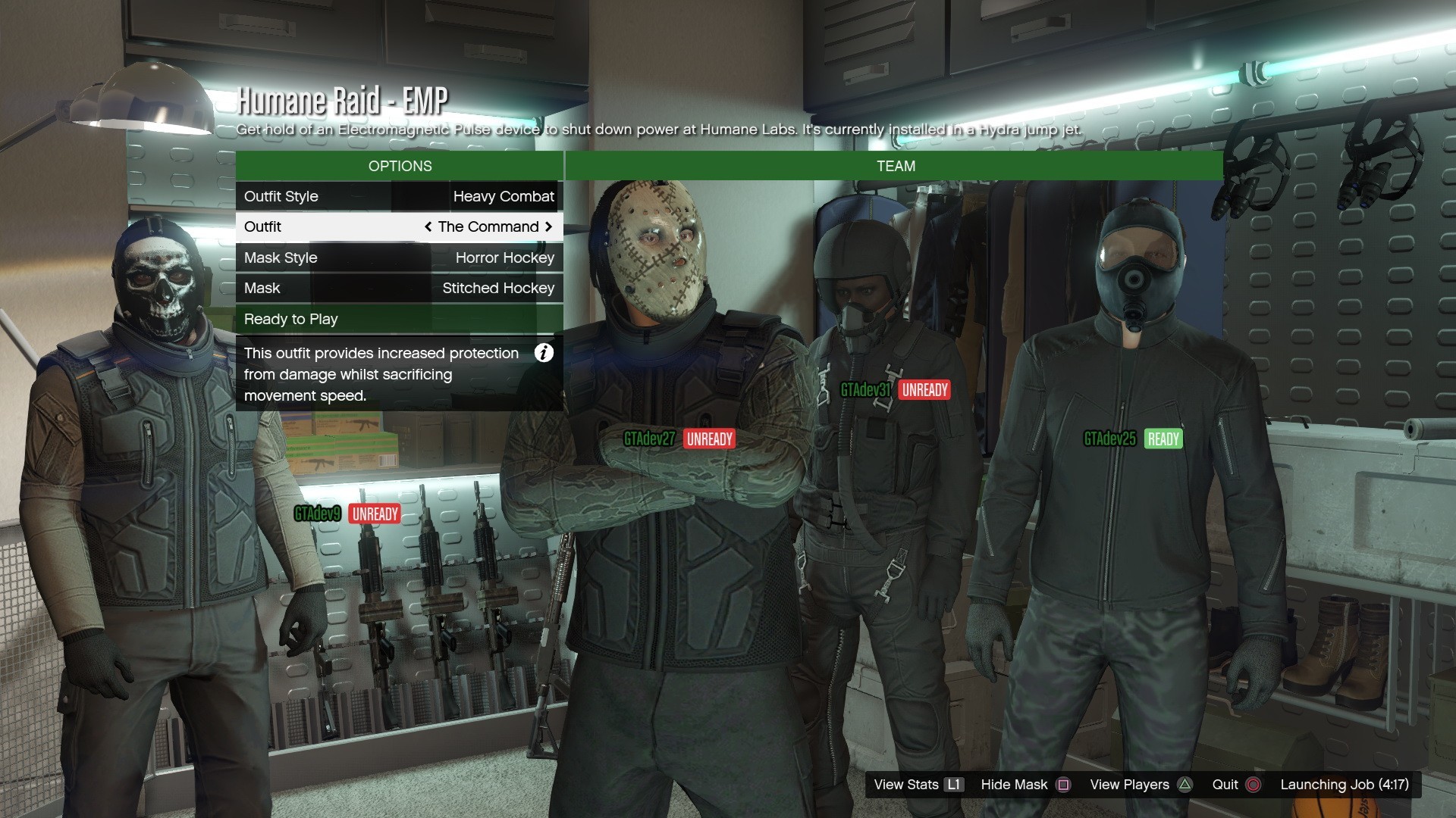 Grand Theft Auto online matchmaking