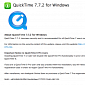 Download QuickTime 7.7.2 for Windows