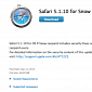 Download Safari 5.1.10 for Mac OS X Snow Leopard