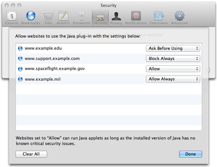 java for mac os x 10.9 5
