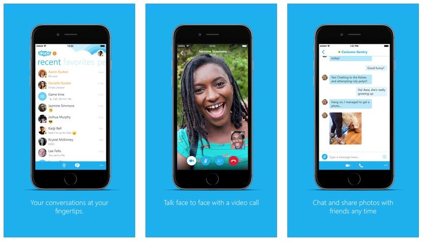 download the new version for iphoneSkype 8.105.0.211