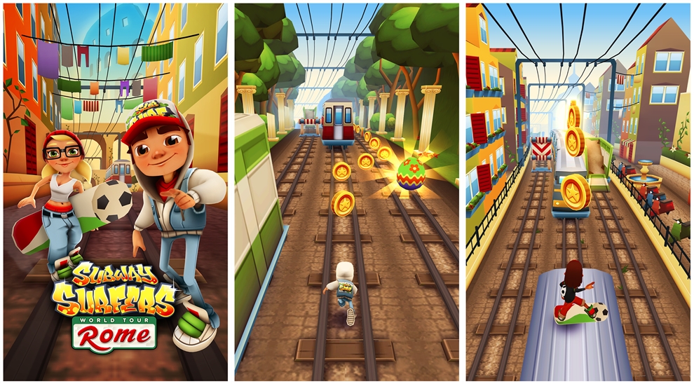 Subway Surfers for Windows Phone updated with venice visuals and