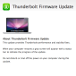 Download Thunderbolt Firmware Update for Mac OS X 10.6.8