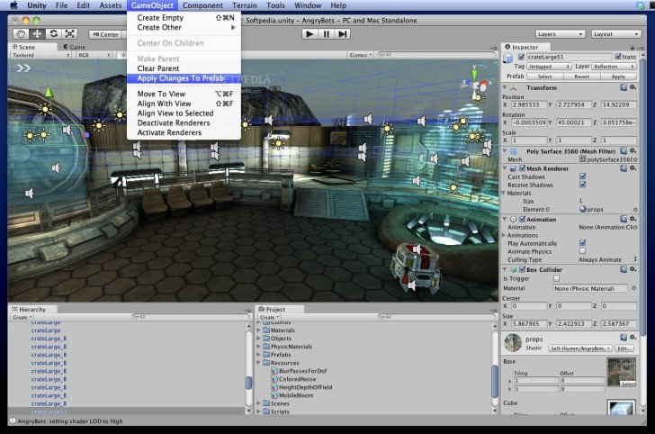 latest version of unity for mac os 10.7