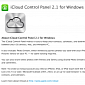 Download Windows 8-Compatible iCloud Control Panel 2.1