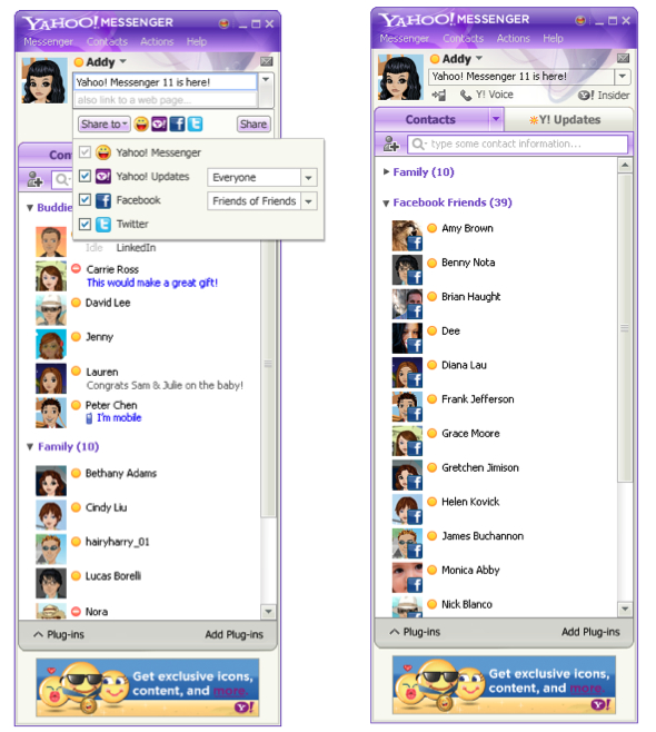 Download Yahoo Messenger 11 Beta With Games Facebook And Simultaneous Sign Ins