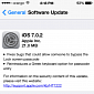 Download iOS 7.0.2 – Bug Fixes for Everyone