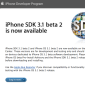 Download iPhone OS 3.1, SDK 3.1 Beta 2