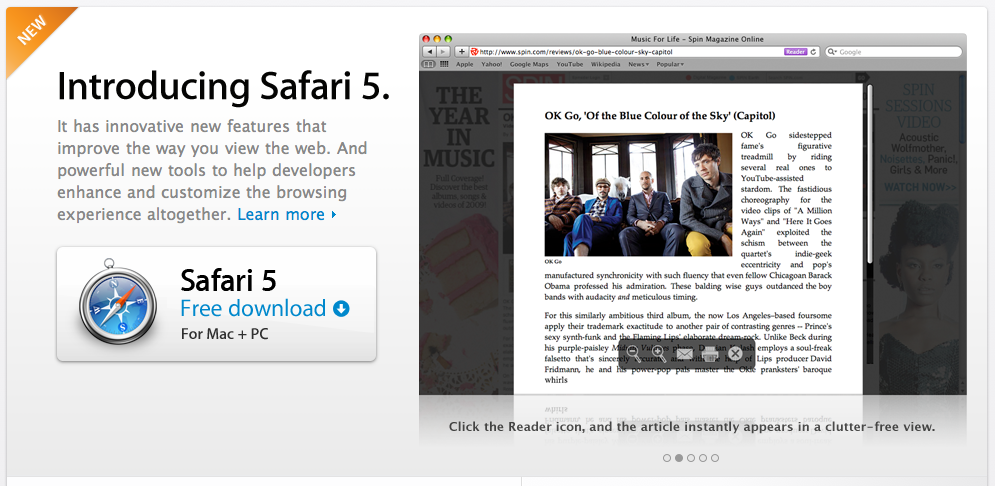 download safari 5 for mac free