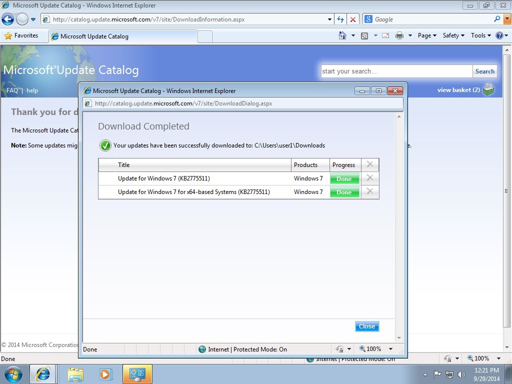 windows 7 service pack 2 iso image