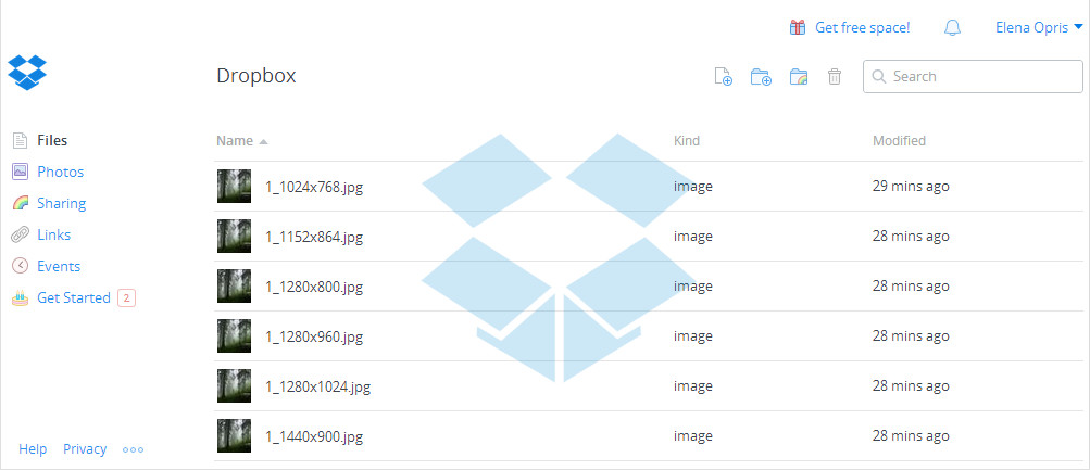 Dropbox 185.4.6054 for windows download free