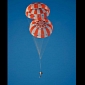 Dual-Parachute Test for Orion Ends in Success