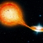 Dying Star with Neutron Star for a Heart Discovered