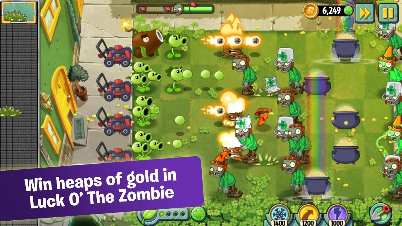 Plants vs. Zombies 2 Fall Update Adds New Dinosaurs - GameSpot