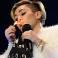 EMAs 2013: Miley Cyrus Smokes Joint on Stage – Video