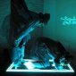Electroluminescent Rug Glows When You Step on It