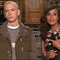 Eminem Is Dead-Eyed in SNL Promo Video with Kerry Washington