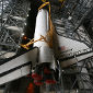 Endeavor Rolls Out of the VAB Today